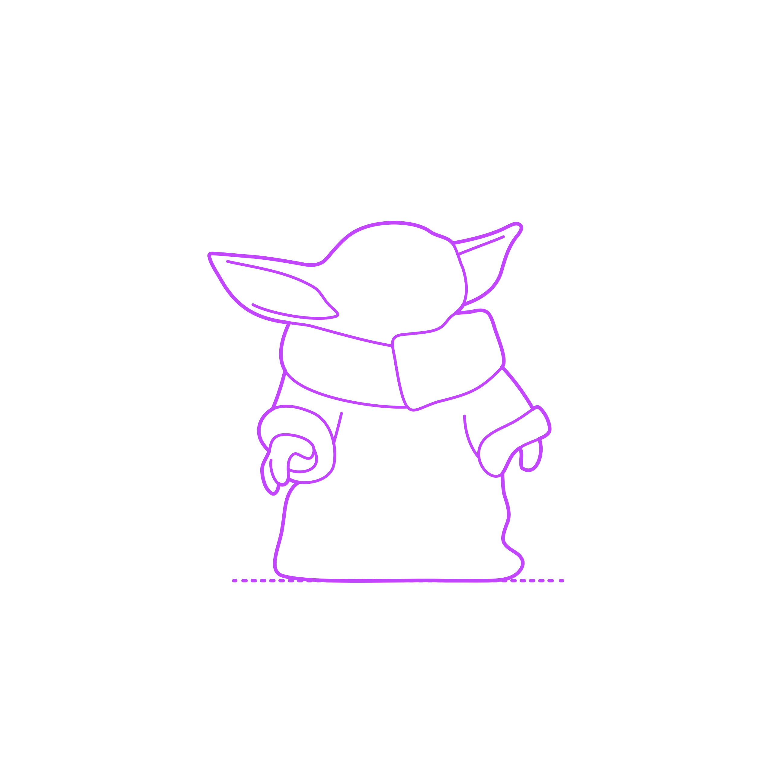 Pop Culture Star Wars Baby Yoda Silhouette Cutting Svg Files Free Vectors